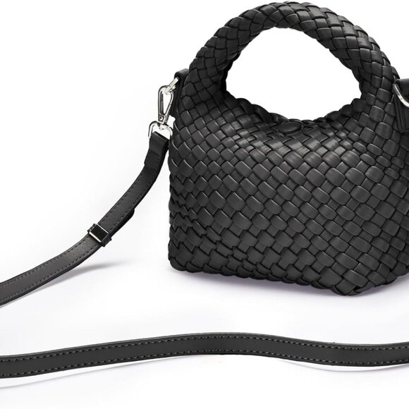 Lightweight Woven Crossbody Bag for Women - Perfect Mini Bag for Daily Elegance - Picture 3 of 6